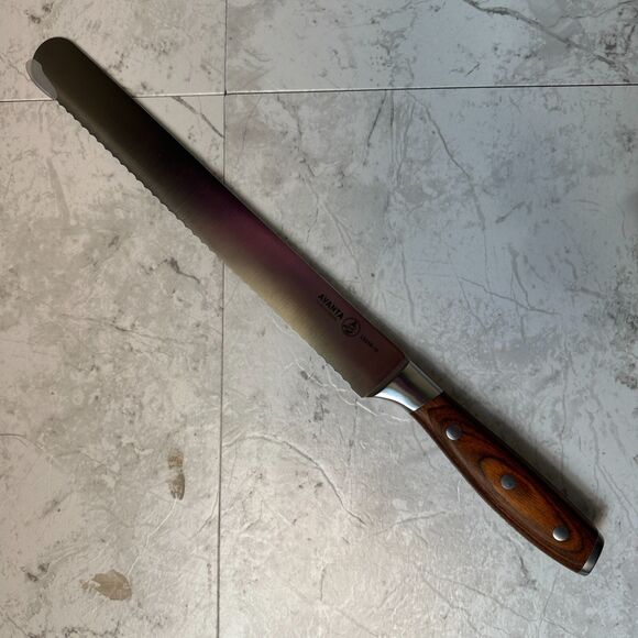 Messermeister Avanta 10” Scalloped Slicer Knife New - Picture 15 of 15